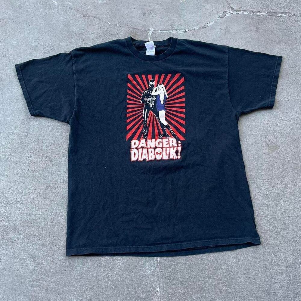 VINTAGE Danger Diabolik Movie Promo Shirt